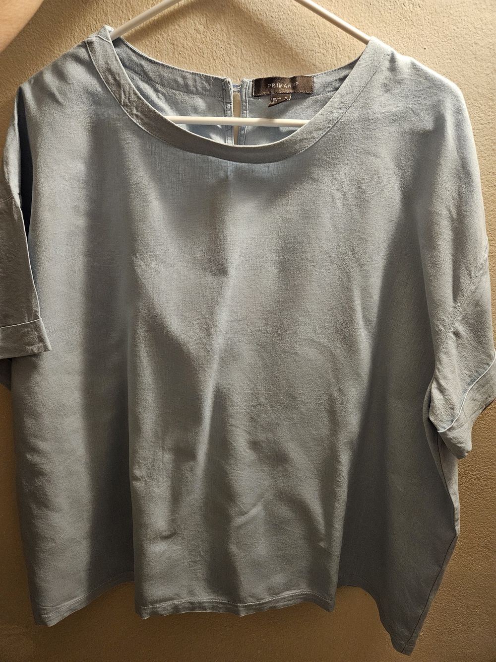 Primark Light Blue Boxy Tee